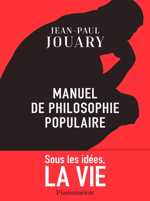 cover image of Manuel de philosophie populaire